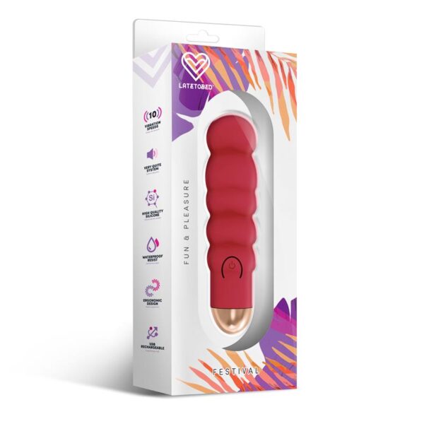 Ewon Stimulator 10 Speeds Rust Red - Image 3