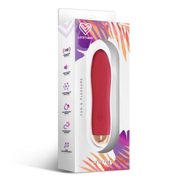 Dawel Stimulator 10 speeds Rust Red - Image 3