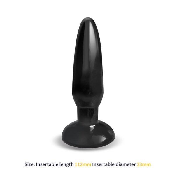Ainsley Butt Plug Silicone 11.2 cm x 3.3 cm - Image 2