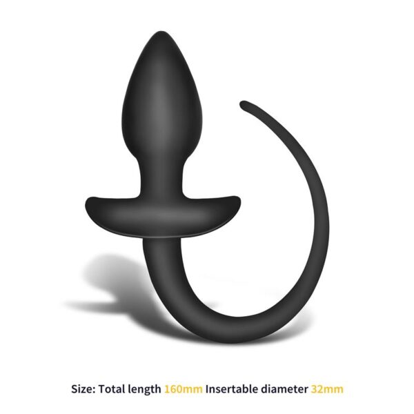 Harthley Butt Plug with Tail 16 cm x 3.2 cm - Image 2
