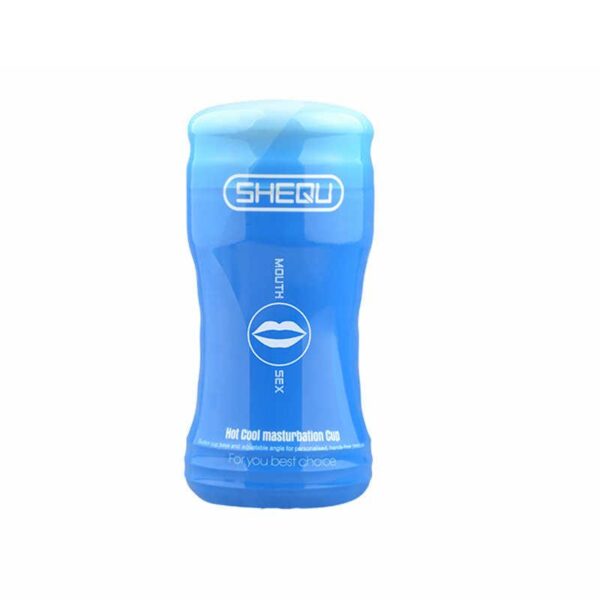 Male Masturbator Mouth Opening Blue - Image 2