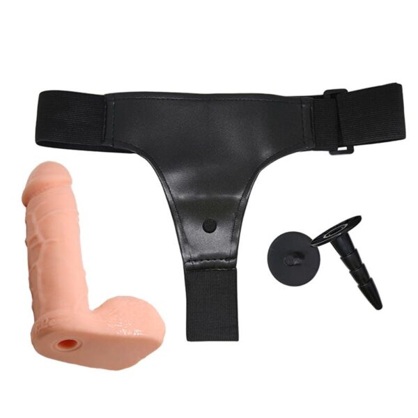 Flaxy Strap-On Harness with Detachable and Flexible Dildo - Image 3