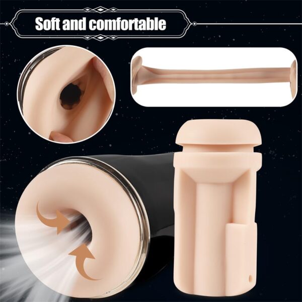 Snow Automatic Male Masturbator Vibration and Suction - Image 5