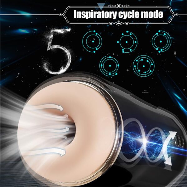 Snow Automatic Male Masturbator Vibration and Suction - Image 7