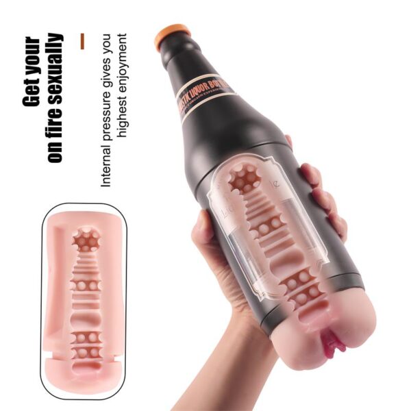 Male Masturbator Vagina Sonya Beer Bottle - Image 5