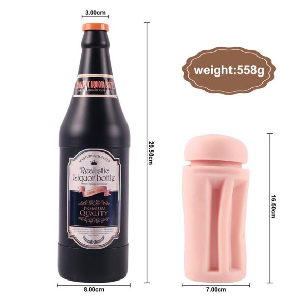 Male Masturbator Vagina Sonya Beer Bottle - Image 7
