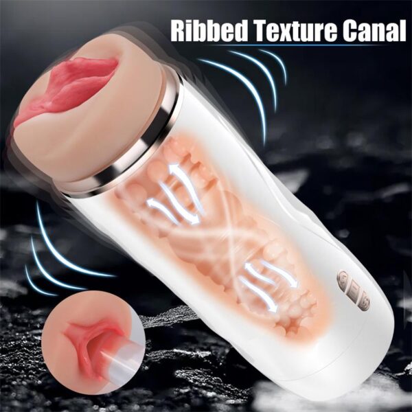 Riley Automatic Male Masturbator Vibration and Suction - Image 7