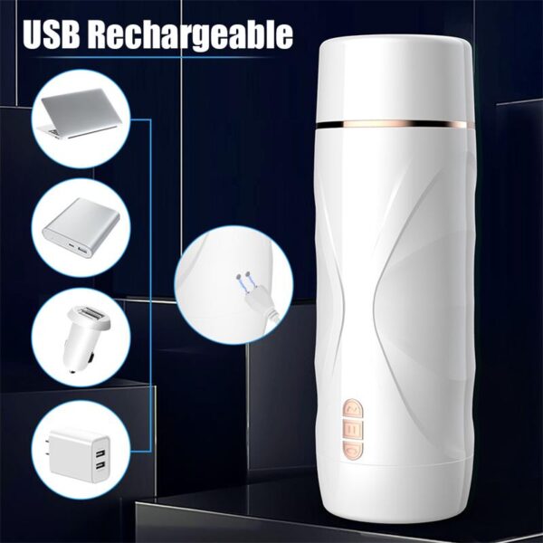 Riley Automatic Male Masturbator Vibration and Suction - Image 11