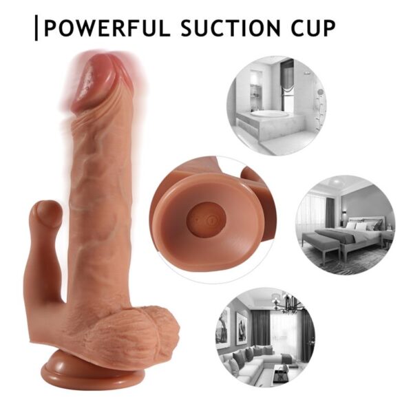 Brody Dildo with 20 Modes of Vibration and Clitoris Stimulator - Image 8