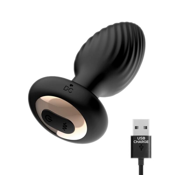 Drago Butt Plug Vibration, 360º Twister Movement and Remote Control - Image 6