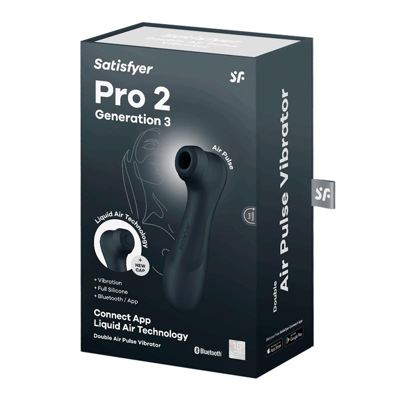 Pro 2 Gen 3 Liquid Air Technology Suction and Vibration App Connect Black - Image 6