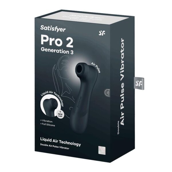 Pro 2 Gener 3 Liquid Air Technology Suction and Vibration Black - Image 7