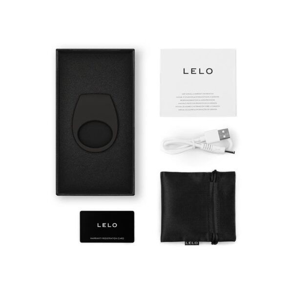 Tor 3 Ring for Couples with Lelo APP Black - Image 2