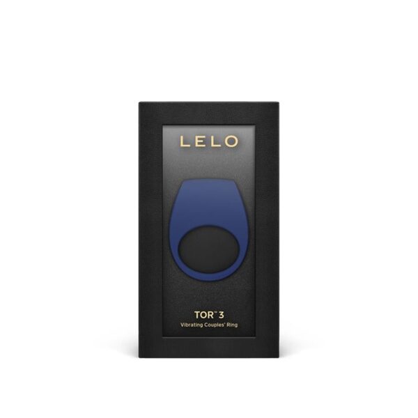 Tor 3 COuple Ring with Lelo APP Base Blue - Image 3
