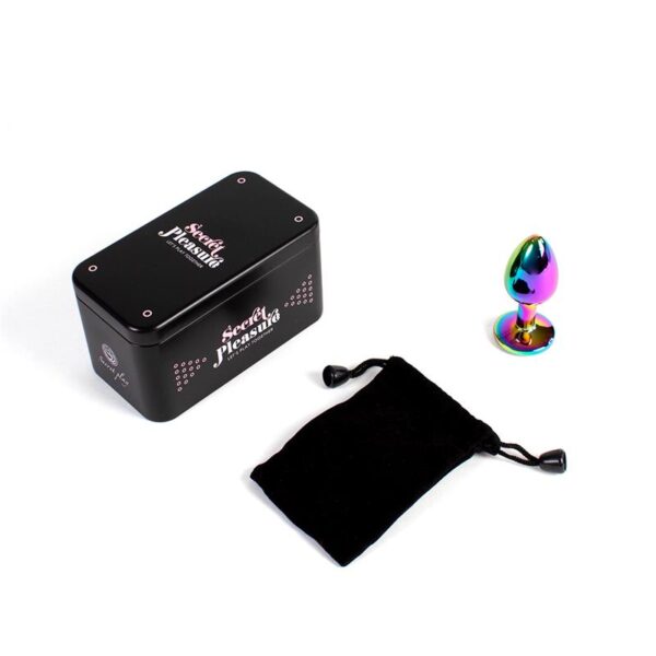 Rainbow Metal Butt Plug Size S - Image 4