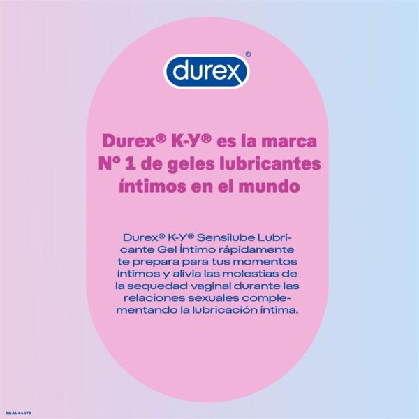 Water Base Lub Duplo KY Sensilub 75ml - Image 3