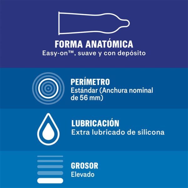Condoms Extra Safe 12 ud - Image 3