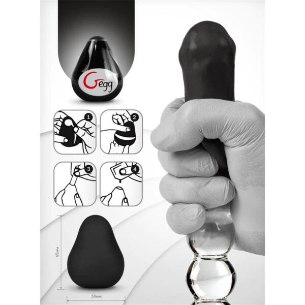 Gegg Masturbator Egg Black - Image 4