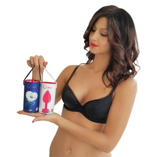 Gplug Butt Plug Neon Rose Size S - Image 9