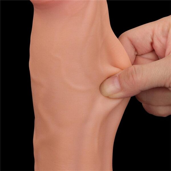 Dildo Dual Layer Sliding Skin 11.5 - Image 3