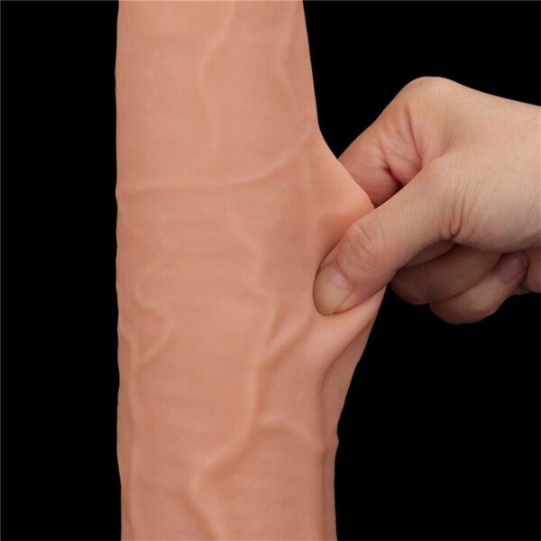 Dildo Dual Layer Sliding Skin 13.5 - Image 3