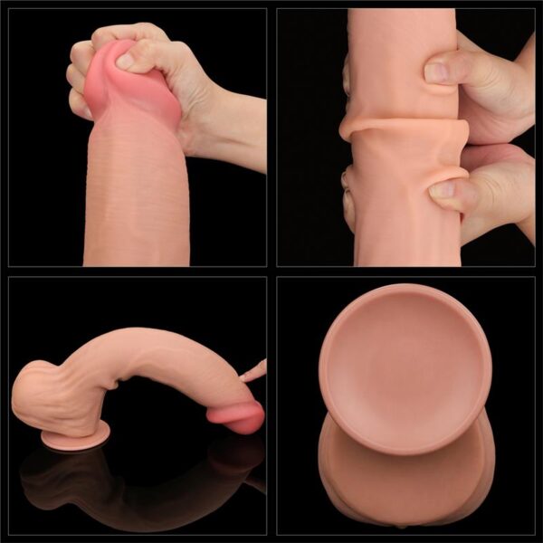 Dildo Dual Layer Sliding Skin 14 - Image 7