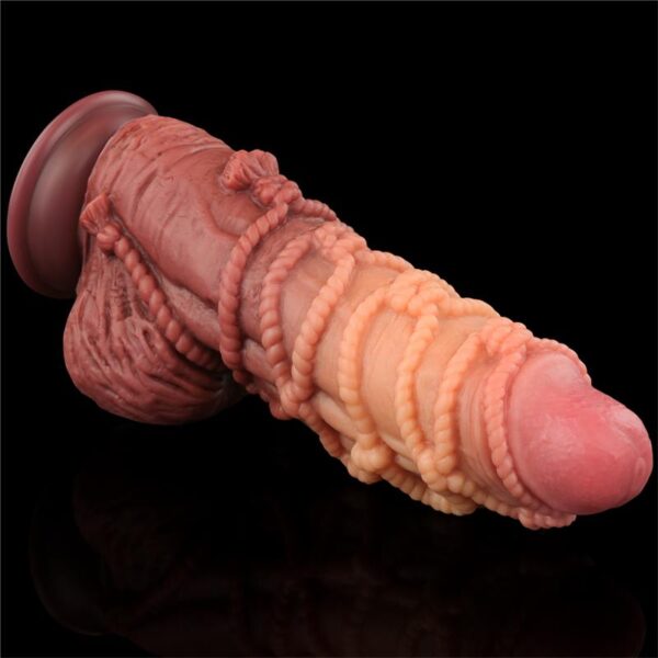 Dildo Dual Layer King Size Nature 9.5 - Image 6