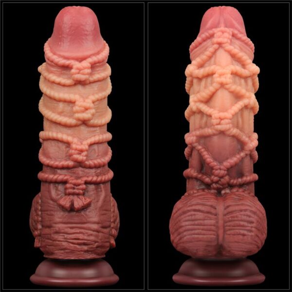 Dildo Dual Layer King Size Nature 9.5 - Image 9
