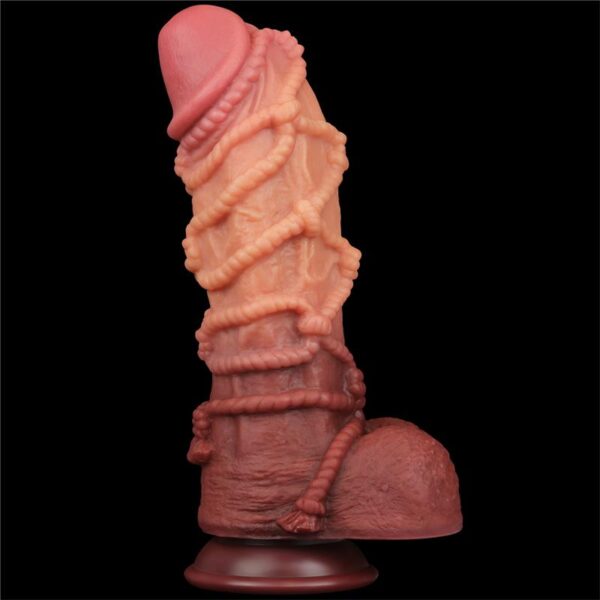 Dildo Dual Layer King Size Nature 10.5 - Image 2