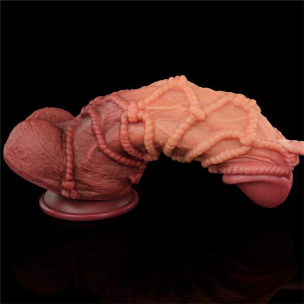 Dildo Dual Layer King Size Nature 10.5 - Image 7