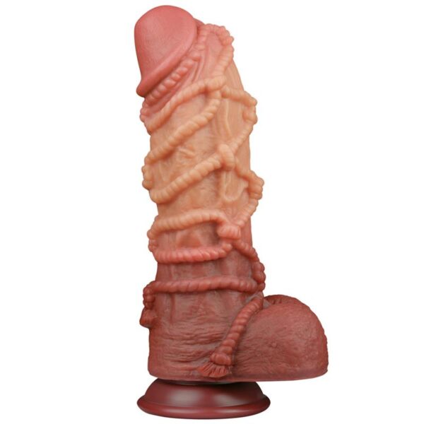 Dildo Dual Layer King Size Nature 10.5 - Image 11