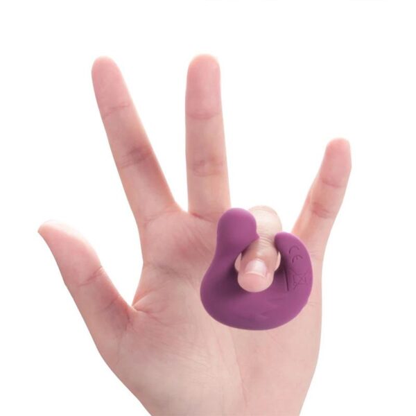 Swamson Stimulator Duckling Thimble USB Silicone Violet - Image 3