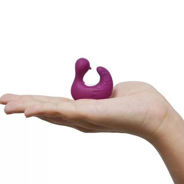 Swamson Stimulator Duckling Thimble USB Silicone Violet - Image 4