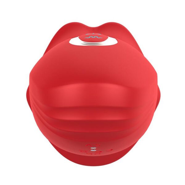 Ember Licking and Vibrating Mouth Shape Massager USB Silicone - Image 7