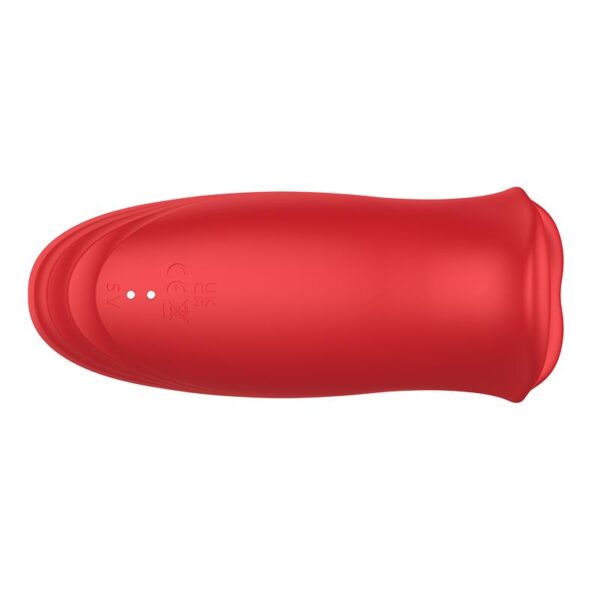 Ember Licking and Vibrating Mouth Shape Massager USB Silicone - Image 8
