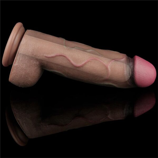 Dildo Dual Layered Silicone XXL 12 - Image 4