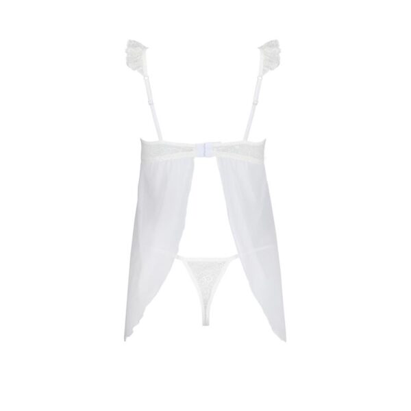 Milagros Chemise and Thong White - Image 4