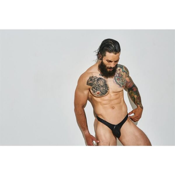 C4MPE02 Pouch Enhancing Thong Tainted Leopard - Image 5