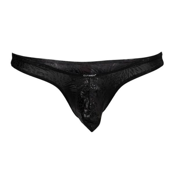 C4MPE02 Pouch Enhancing Thong Tainted Leopard - Image 3