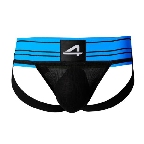C4M15 Rugby Jockstrap Electric Blue - Image 3