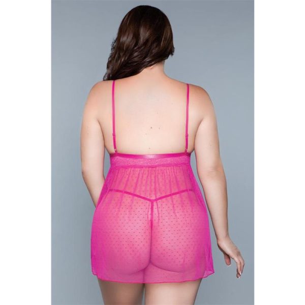 Hailey Babydoll Fuchsia Size S - Image 6