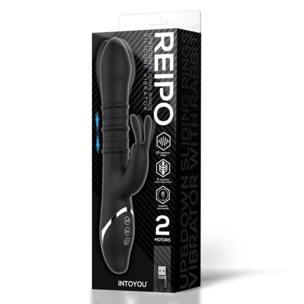 Reipo Vibrator with Up and Down Sliding Rings - Image 9