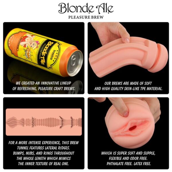 Pleasure Brew Masturbator Vagina Blond Ale - Image 9
