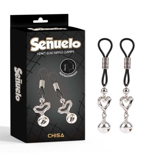 Señuelo Heart Echo Nipple Clamps - Image 6