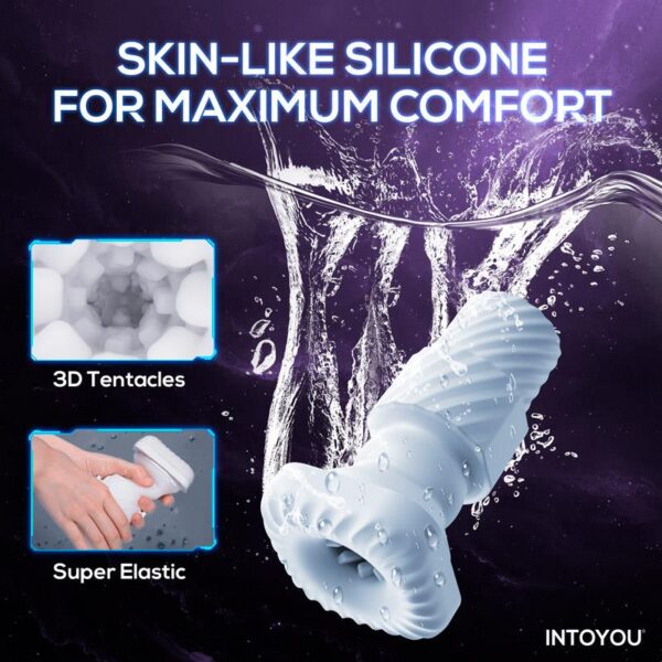 Elon Intelligent Masturbator with Up and Down Movement, Vibration, Heat and Phone Holder - Image 9