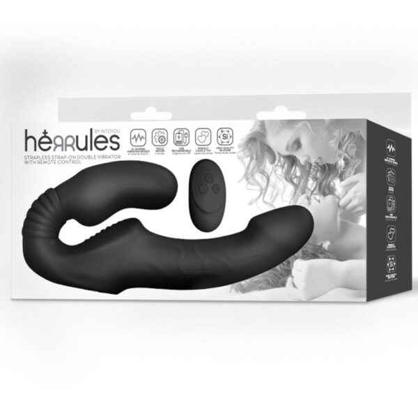 Strapless Strapon Double Vibrator with Remote Control - Image 3