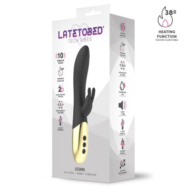 Leums Rabbit Vibe  with Warming Functio G Spot Magnetic USB - Image 5