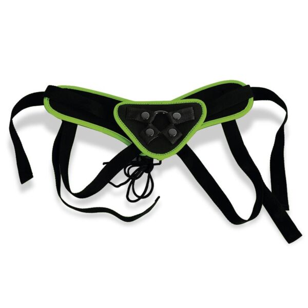 Eiferes Glow in the Dark Adjustable Strap-On Harness Corset Style - Image 5