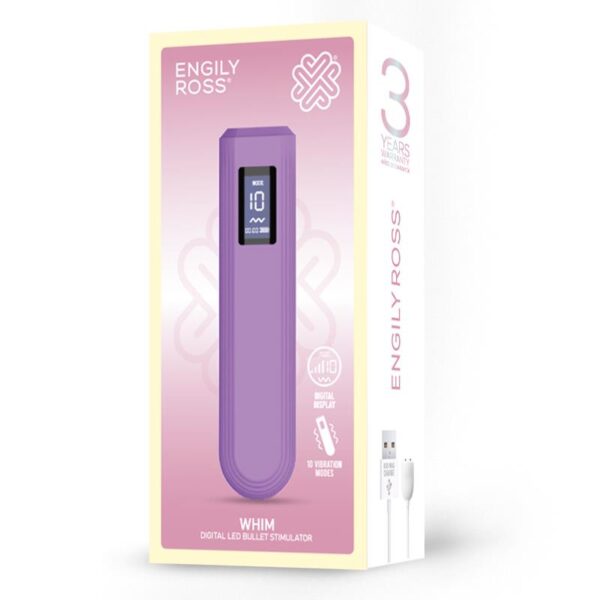 Whim Digital Display Vibrator Bullet 12.9 cm - Image 8
