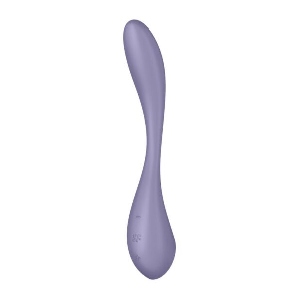 G-Spot Flex 5+ Multi Vibrator with Satisfyer Connect APP Lilac - Image 2